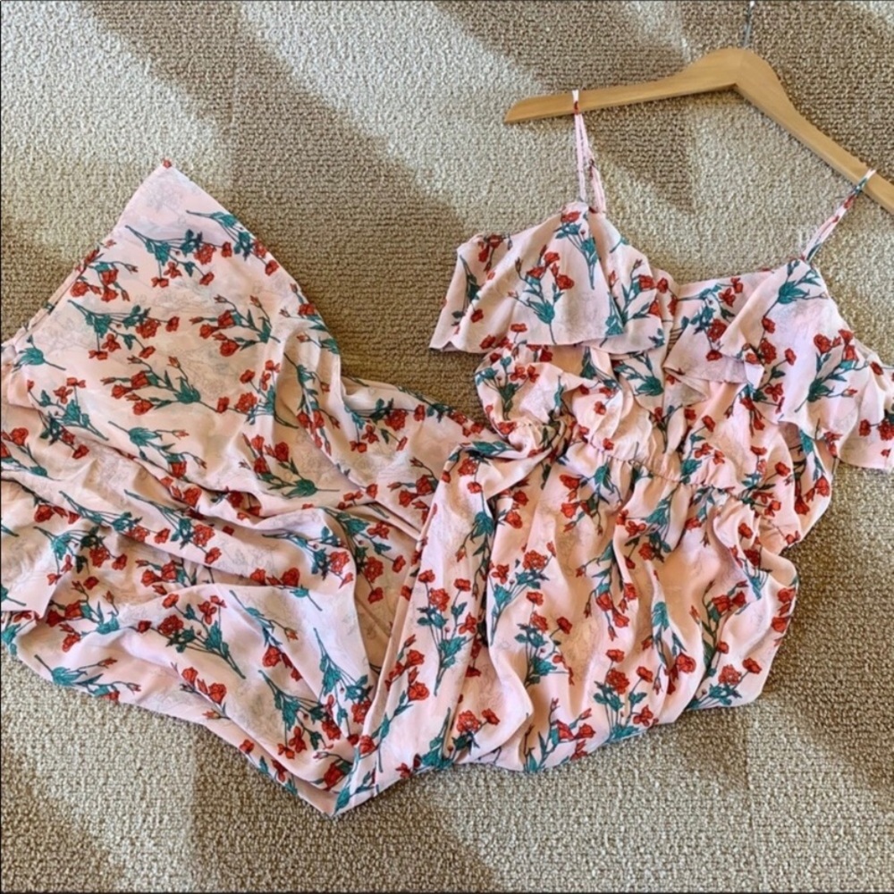 Boho Floral Off the Shoulder Maxi Dress🌸Free Shipping🌸